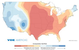 VDE unveils Hail Risk Atlas to help solar developers forecast economic risk related to hail loss